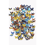 A swarm of butterflies